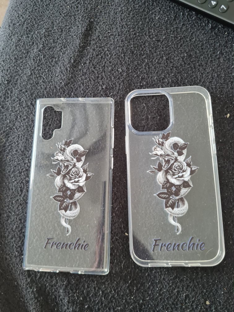 Click to view full screen Créez votre iPhone 11 coque personnalisée - transparent souple photo review