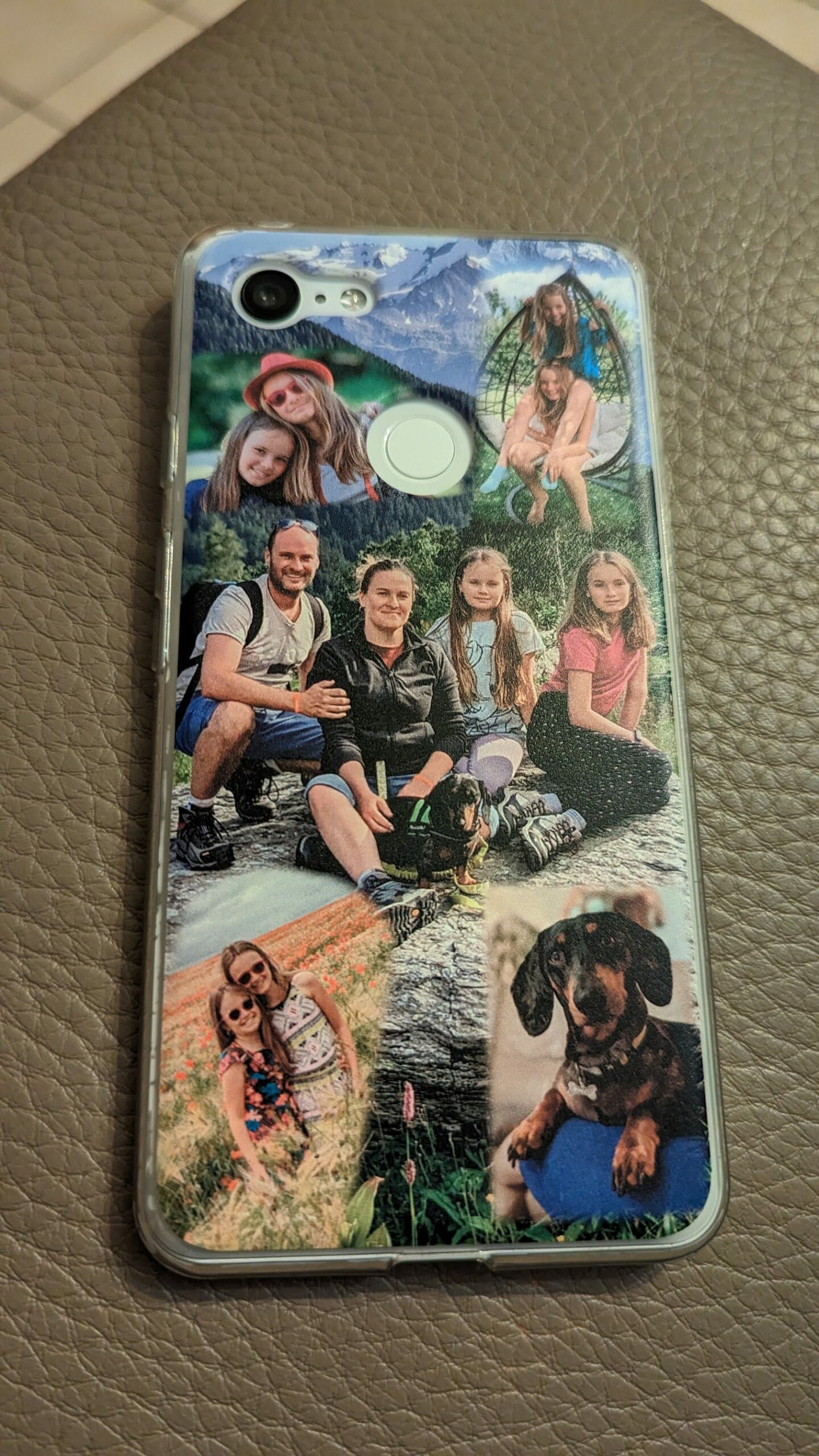 Click to view full screen Créez votre Google Pixel 3 XL coque personnalisée - transparent souple photo review