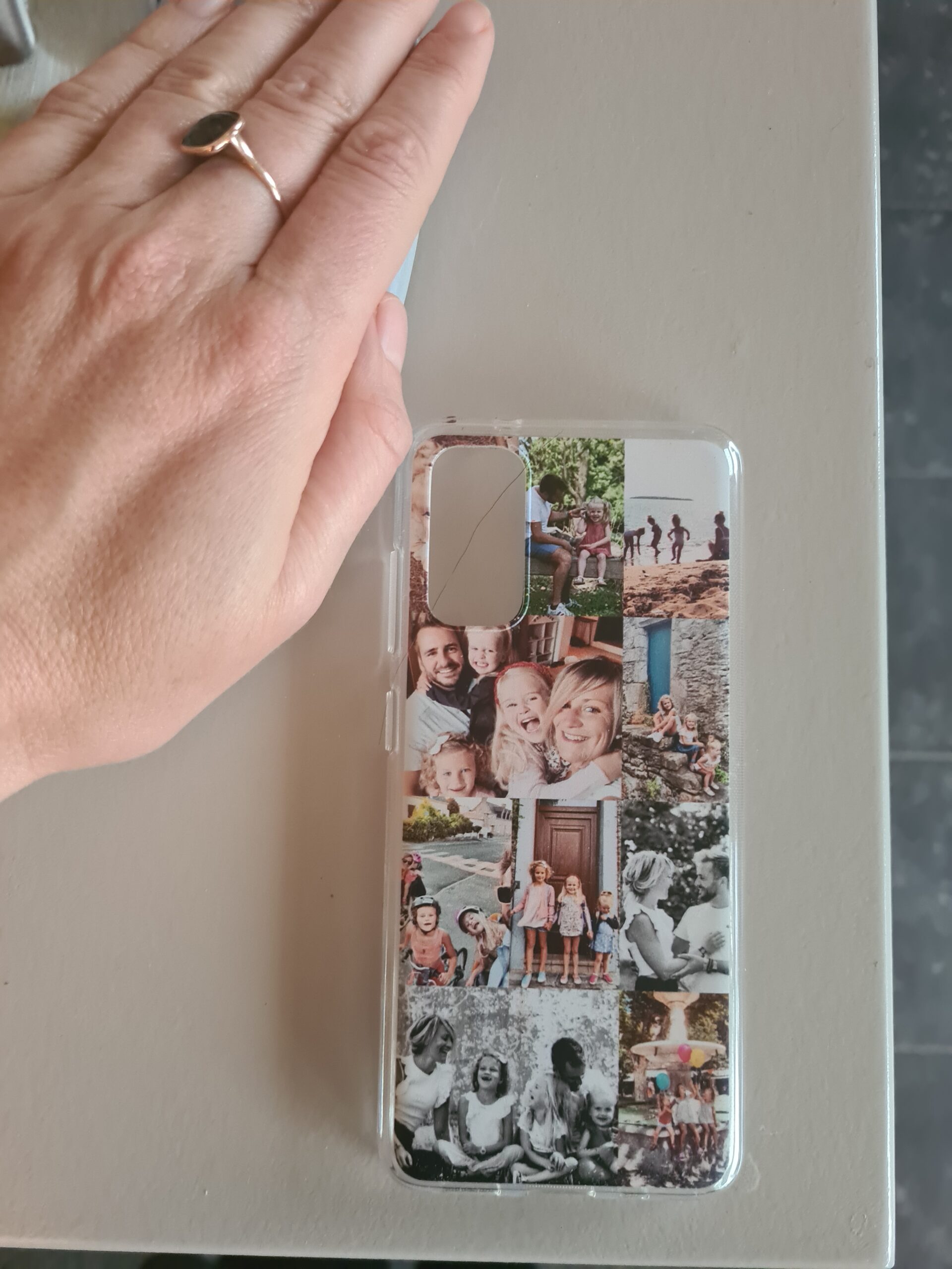 Click to view full screen Créez votre Samsung Galaxy S20 coque personnalisée - transparent souple photo review