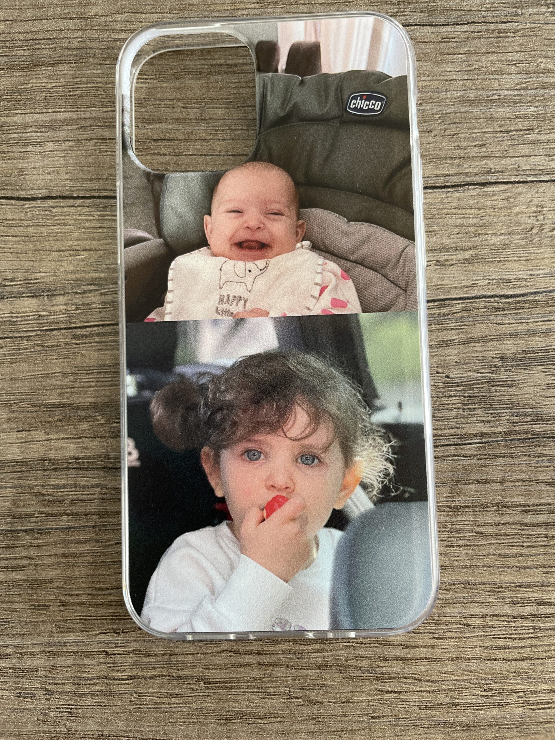Click to view full screen Créez votre iPhone 12 mini coque personnalisée - transparent souple photo review
