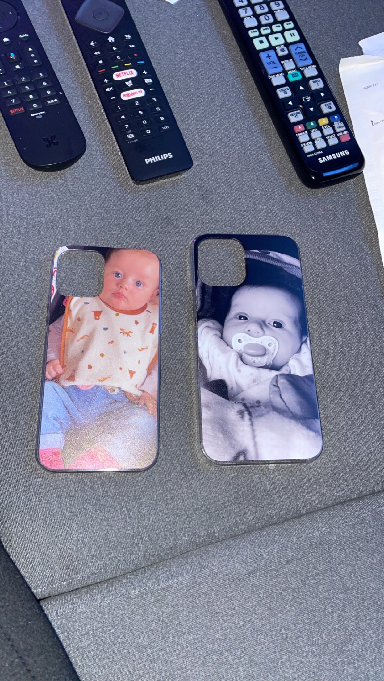 Click to view full screen Créez votre iPhone 12 coque personnalisée - transparent rigide photo review