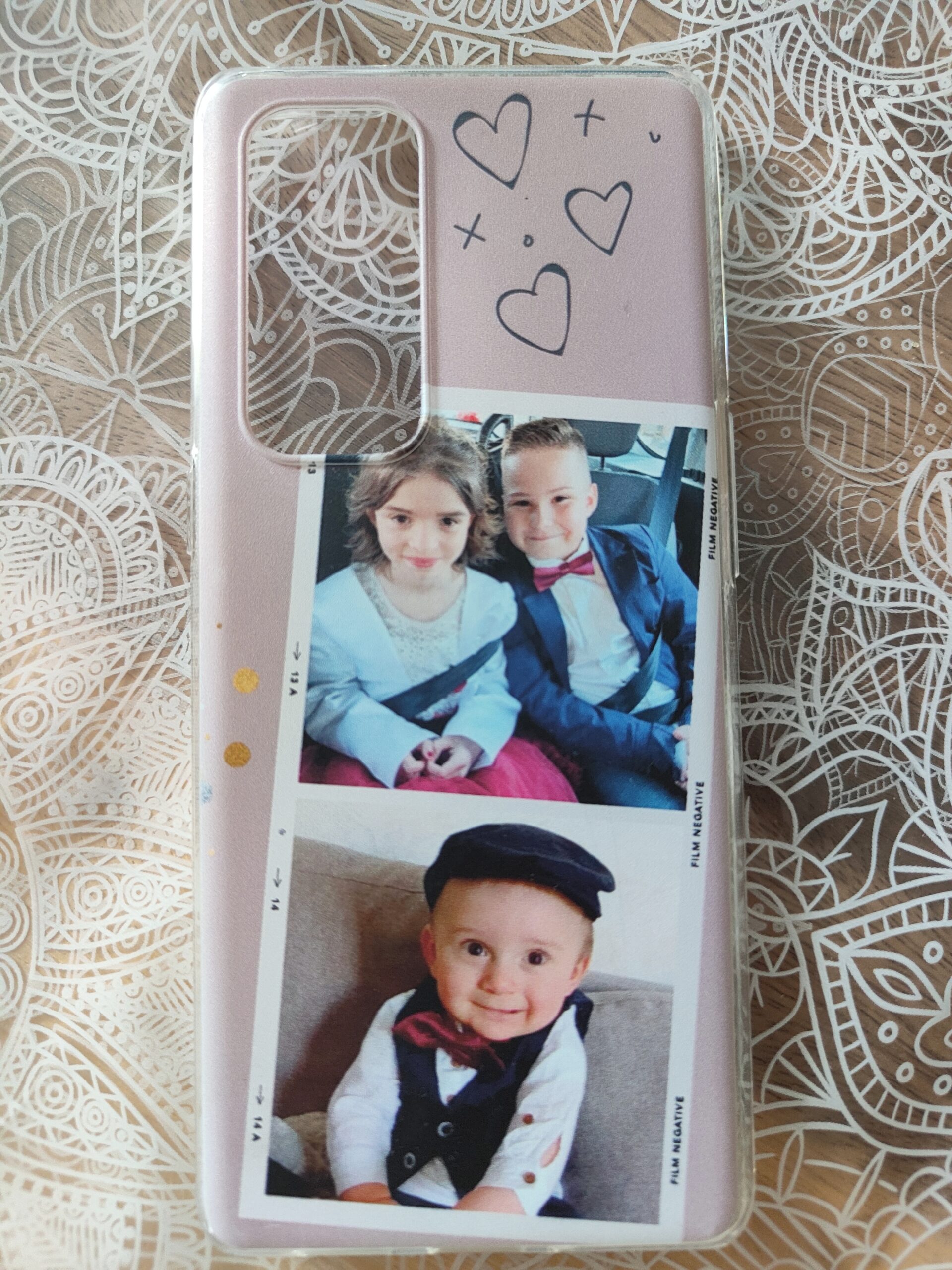 Click to view full screen Créez votre Oppo Find X3 Neo coque personnalisée - transparent souple photo review