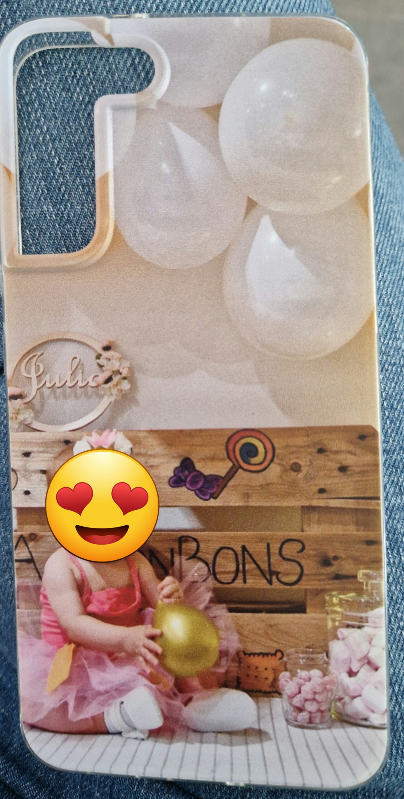 Click to view full screen Créez votre Samsung Galaxy S22 Plus coque personnalisée - transparent souple photo review